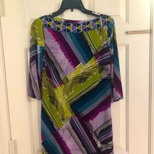 Nine West Abstract Print Dress